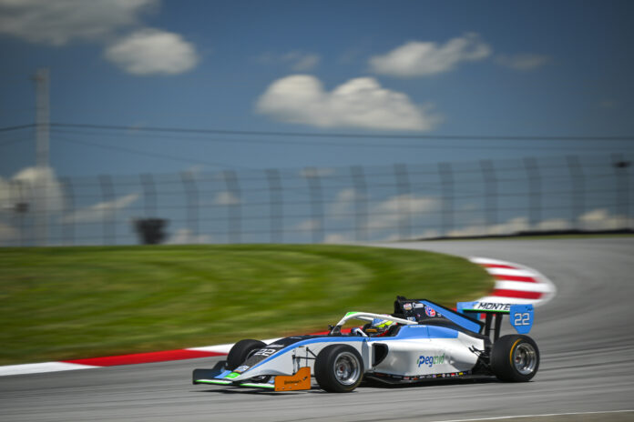 Usf Pro 2000 – Nick Monteiro Conclui Rodada Dupla Em Mid Ohio, Leva Um P6 E Soma Mais 21 Pontos.